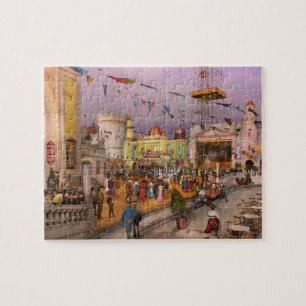 Stadt - NY - Alles für Ihre Unterhaltung 1905 Puzzle