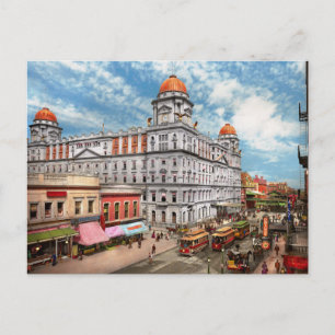 Stadt - NY - Das kurz lebende Grand Central 1900 Postkarte