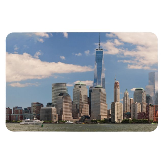Stadt - NY - Die Farben einer Stadt Magnet (Horizontal)