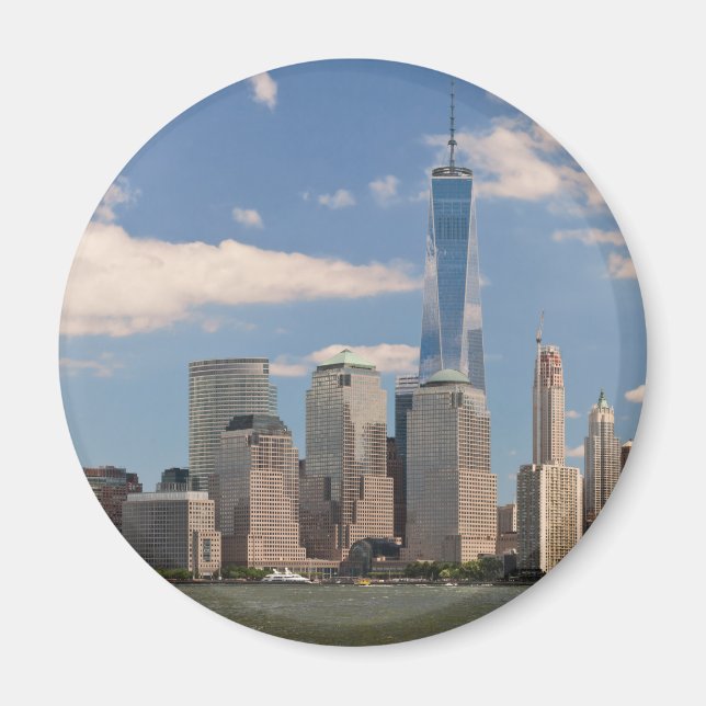 Stadt - NY - Die Farben einer Stadt Magnet (Vorne)