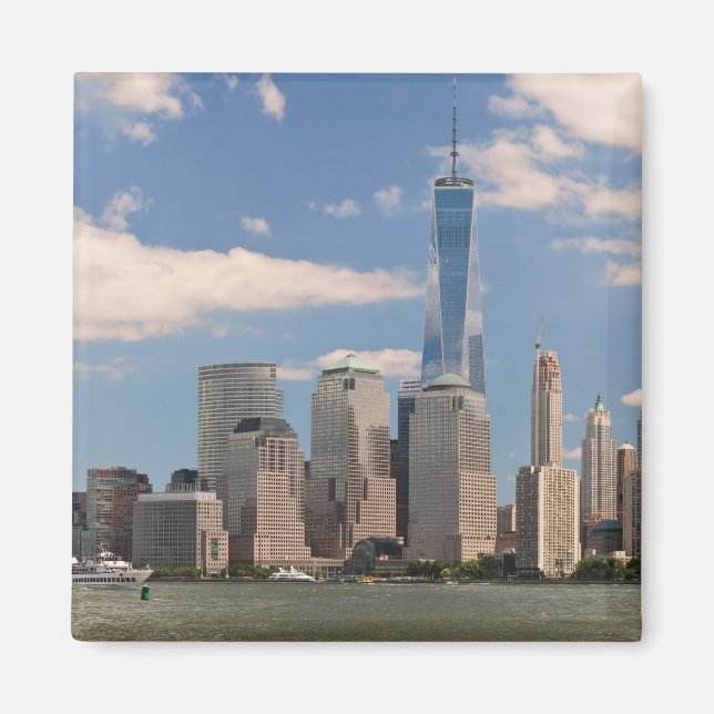 Stadt - NY - Die Farben einer Stadt Magnet (Vorne)