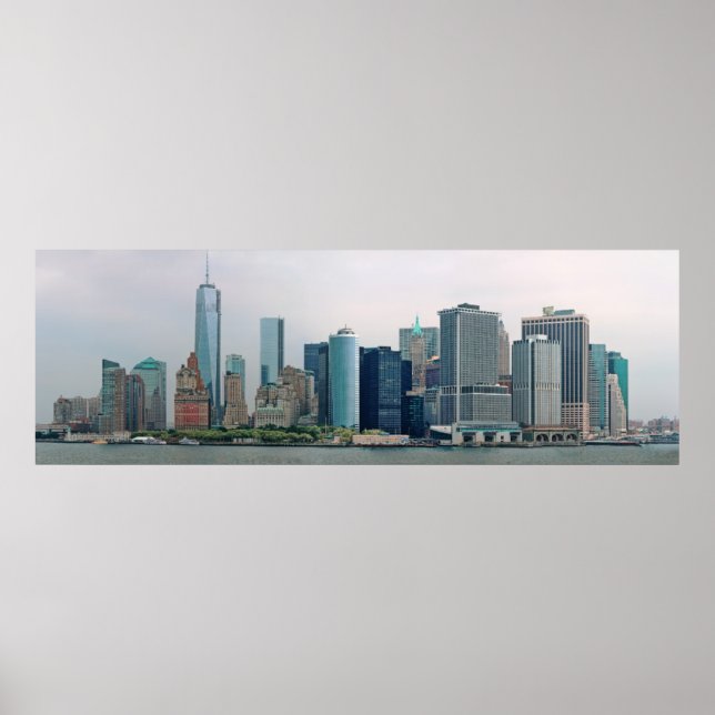 Stadt - NY - Finanzviertel Poster (Vorne)