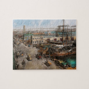 Stadt - NY - South Street Seaport - 1901 Puzzle