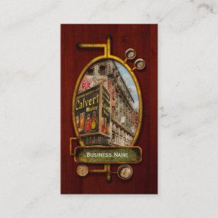 Stadt - NY - Tastee's und Macy's 1942 Visitenkarte