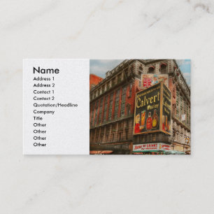 Stadt - NY - Tastee's und Macy's 1942 Visitenkarte