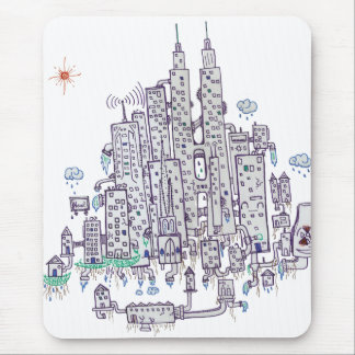 Stadt ohne ahill mousepad