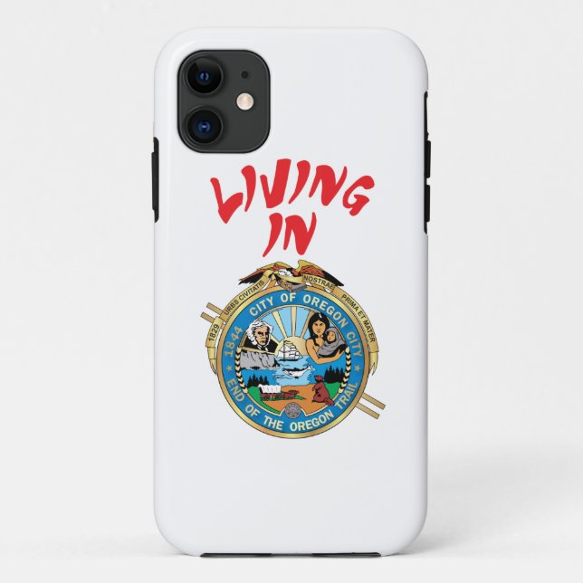 Stadt Oregon Case-Mate iPhone Hülle (Rückseite)