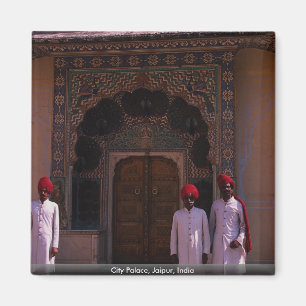 Stadt-Palast, Jaipur, Indien Magnet