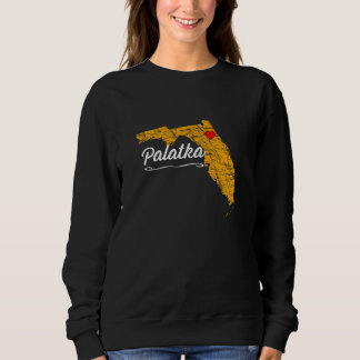 Stadt Palatka Florida Fl Merch Souvenir Grafische Sweatshirt