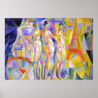 Stadt Paris von Robert Delaunay - Abstrakte Kunst