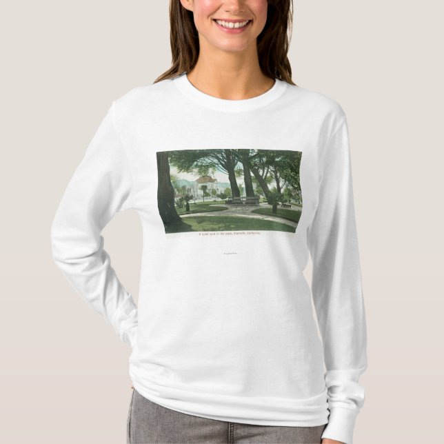 Stadt-Park ViewAlameda, CA T-Shirt (Vorderseite)