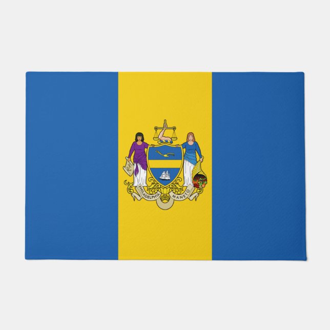 Stadt Philadelphia (Pennsylvania) Fußmatte (Vorderseite)