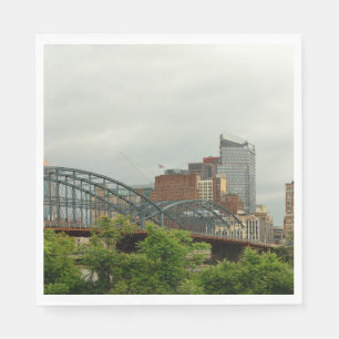 Stadt - Pittsburg PA - die großartige Stadt von Serviette