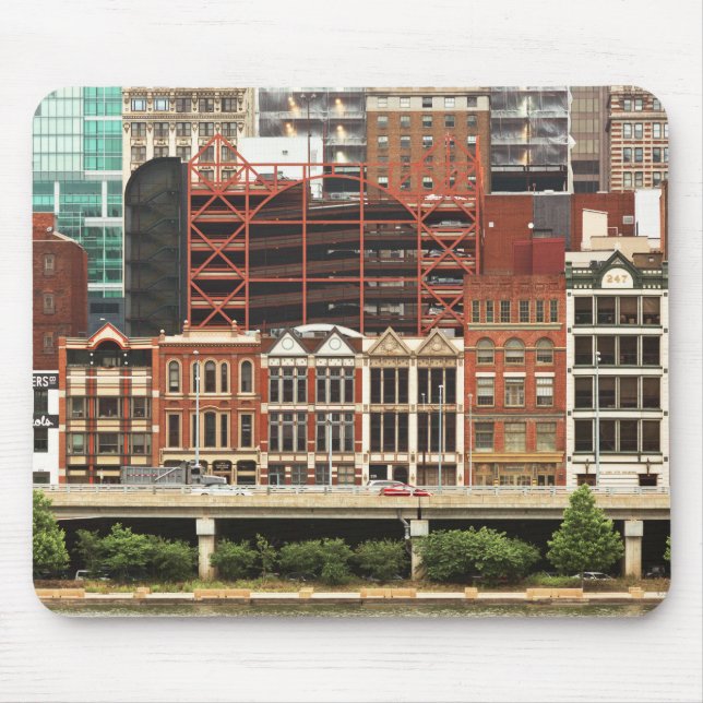 Stadt - Pittsburg Pa - Fort Pitt Blvd Mousepad (Vorne)