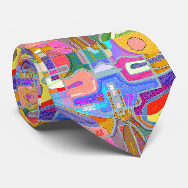 Stadt-Planung Krawatte (Gerollt)