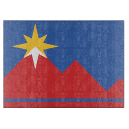 Stadt Pocatello Idaho Flag Food Cutting Board Schneidebrett