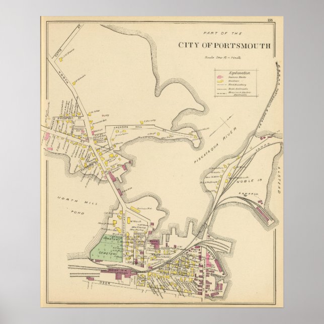 Stadt Portsmouth 2 Poster (Vorne)