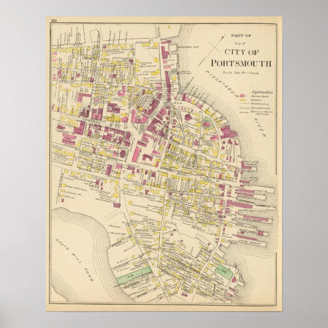 Stadt Portsmouth 3 Poster (Vorne)