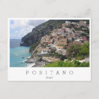 Stadt Positano an der italienischen Amalfiküste