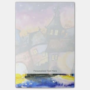 Stadt Post-it Klebezettel
