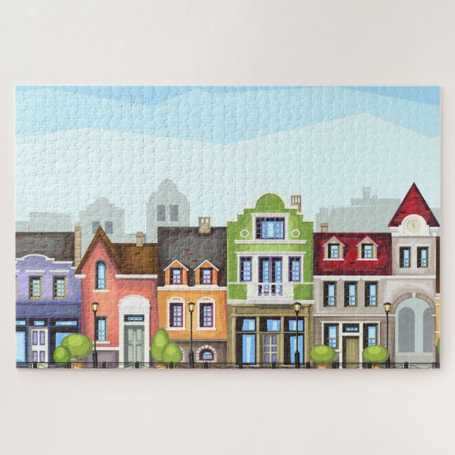 Stadt Puzzle (Horizontal)