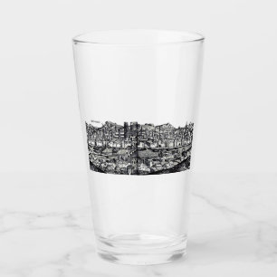 Stadt Regensburg im Osten Bayerns Glas