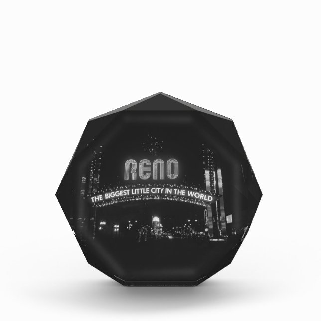 Stadt Reno Fotoblock (Vorderseite)