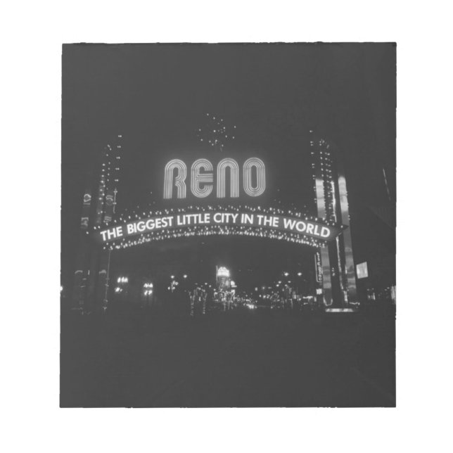 Stadt Reno Notizblock (Vorderseite)