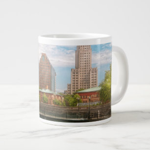 Stadt - RI - Providence - Die Stadt Providence Jumbo-Tasse