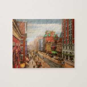Stadt - Rochester NY - Nationaltheater 1908 Puzzle