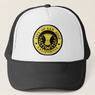Stadt San Jose Siegel Truckerkappe