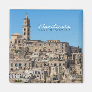 Stadt Sassi di Matera in Italien Magnet