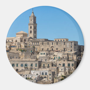Stadt Sassi di Matera in Italien Magnet