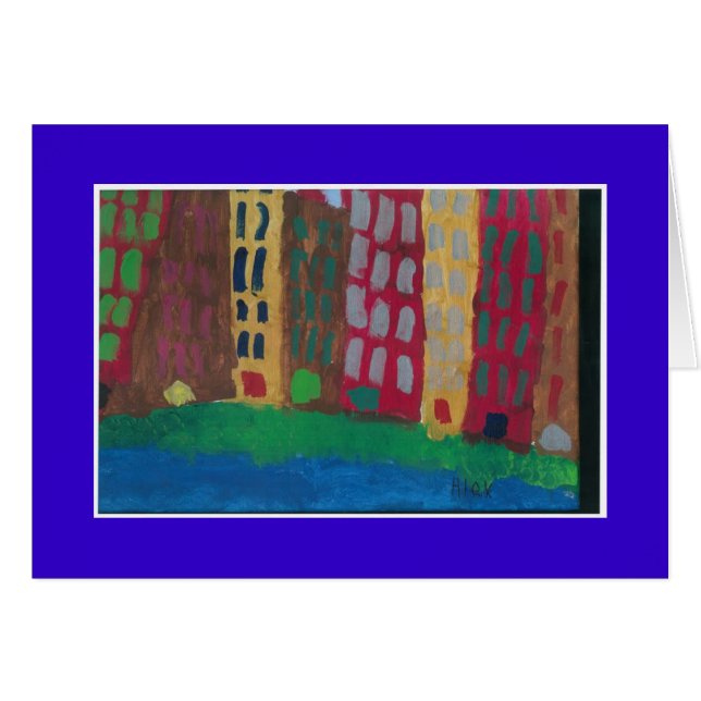 Stadt Scape (Vorderseite (Horizontal))