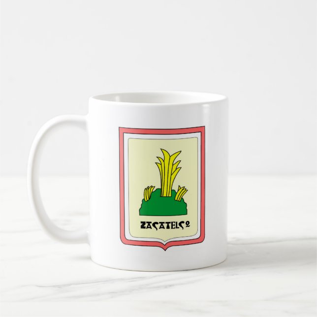 Stadt Siegel Zacatelco, Mexiko Kaffeetasse (Links)