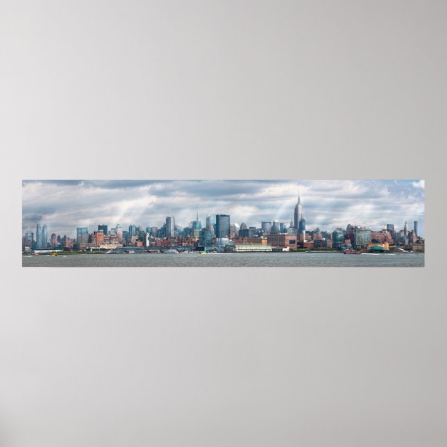 Stadt - Skyline - Die sich ständig verändernde Sky Poster (Vorne)