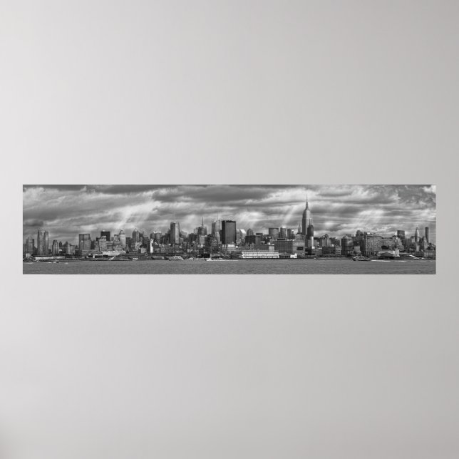 Stadt - Skyline - Die sich ständig verändernde Sky Poster (Vorne)