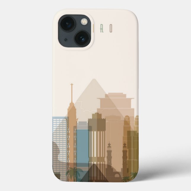 Stadt-Skyline Kairos, Ägypten | Case-Mate iPhone Hülle (Rückseite)