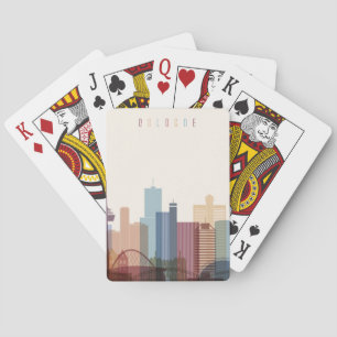 Stadt-Skyline Kölns, Deutschland   Spielkarten