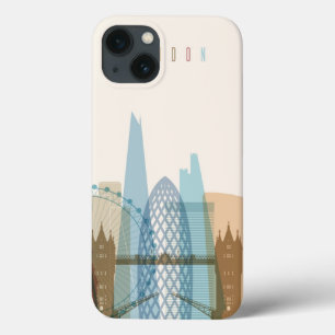Stadt-Skyline Londons, England Case-Mate iPhone Hülle