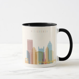 Stadt-Skyline Pittsburghs, Pennsylvania   Tasse