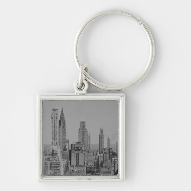 Stadt-Skyline Schlüsselanhänger (Vorne)