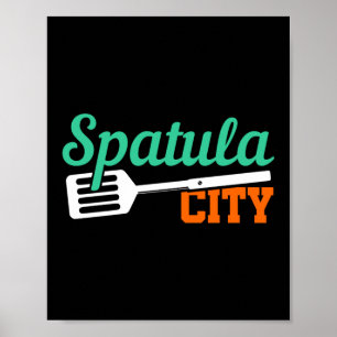 Stadt Spatula Poster