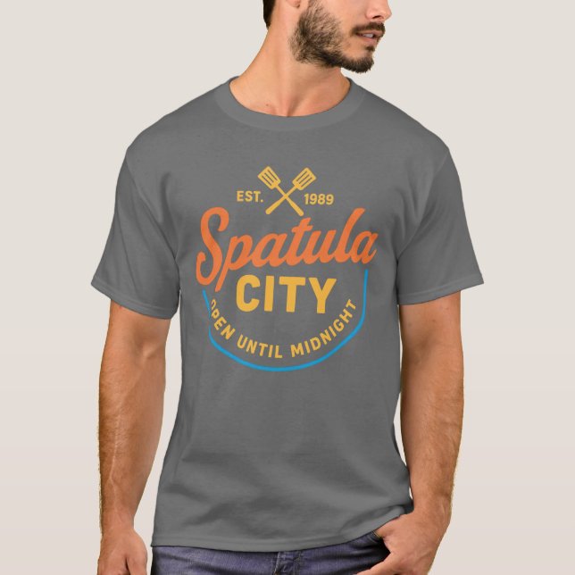 Stadt Spatula T-Shirt (Vorderseite)