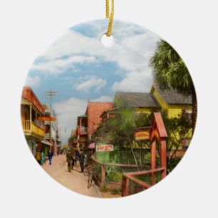 Stadt - St Augustine Florida - Cozy Inn 1908 Keramik Ornament