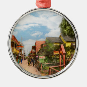 Stadt - St. Augustine Florida - Cozy Inn 1908 Ornament Aus Metall