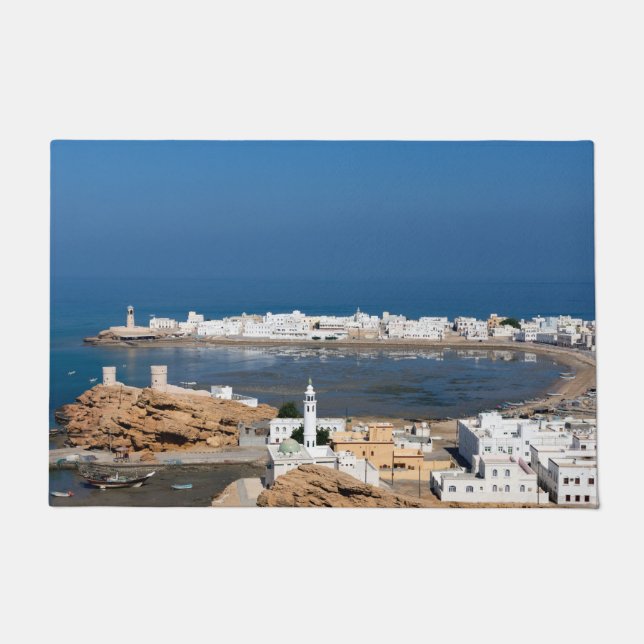 Stadt Sur in der Nähe von Muscat - Oman Fußmatte (Vorderseite)