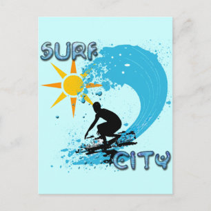 STADT SURF POSTKARTE