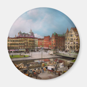Stadt - Syracuse NY - Der Clinton Square Kanal 190 Magnet
