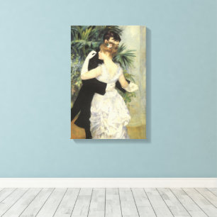 Stadt-Tanz von Pierre Renoir, Vintage Fine Art Leinwanddruck